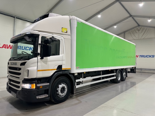 Scania P280 6×2 Rear Lift Day Cab Fridge Box