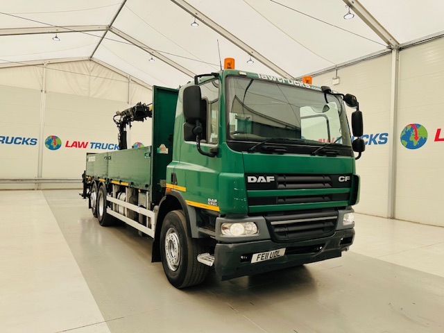 DAF CF75 310 Day Cab Dropside Brick Grab