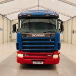 Scania 144 460 10 Tyre Sleeper Cab Flatbed - thumbnail