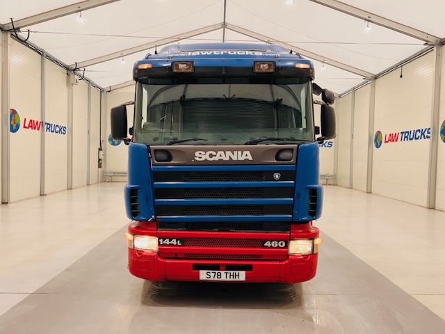 Scania 144 460 10 Tyre Sleeper Cab Flatbed
