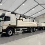 Volvo FM 450 Dropside Brick Grab Drawbar - thumbnail