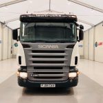 Scania R420 10 Tyre Rear Lift Flatbed - thumbnail