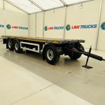 Fruehauf  Tri Axle Flatbed Drawbar Trailer - thumbnail