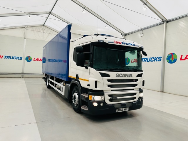 Scania P250 4×2 Sleeper Cab Box Van Manual