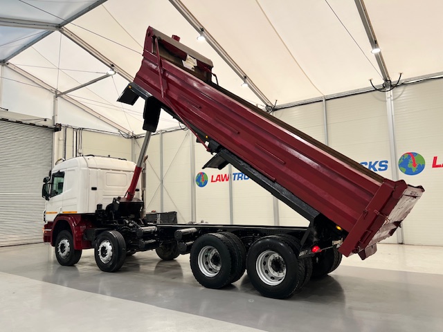 Scania P400 8×4 Sleeper Cab Steel Tipper