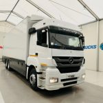 Mercedes 2543 6×2 10 Tyre Rear Lift Sleeper Cab Box Van - thumbnail