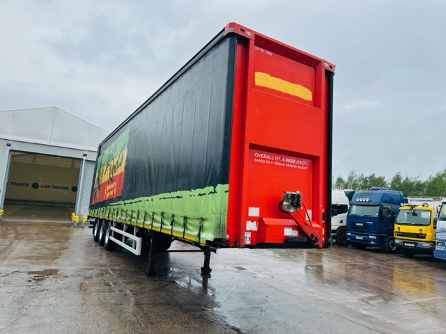 Don Bur Tri Axle 4.88m Curtainsider Trailer