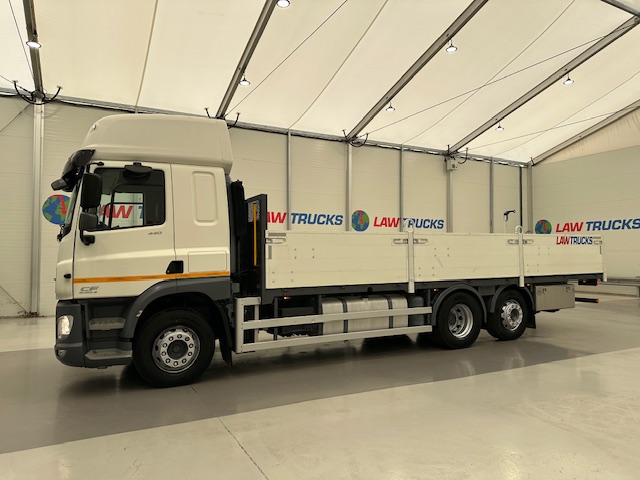 DAF CF 440 6×2 Sleeper Cab Dropside Drawbar Spec