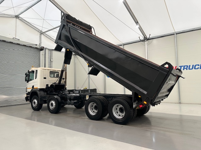 Scania P360 8×4 Rest Cab Steel Tipper