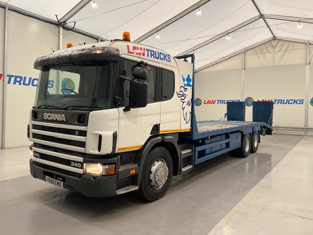 Scania 114 340 6×2 Sleeper Cab Beavertail