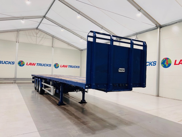 SDC Tri Axle PSK Extendable Flatbed Trailer