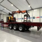Montracon Tri Axle Flatbed Brick Grab Trailer - thumbnail
