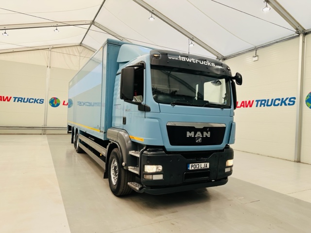 MAN TGS 26.360 6×2 Sleeper Cab Box Van