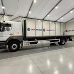 Mercedes Axor 1824 Sleeper Cab Flatbed - thumbnail