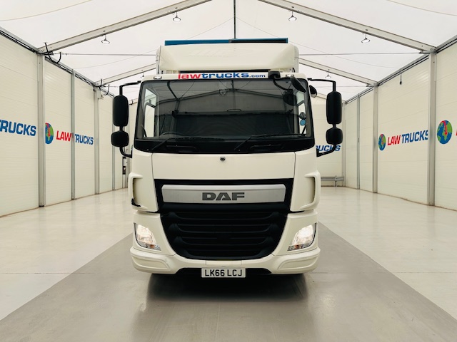 DAF CF 290 6×2 Rear Steer Fridge Box