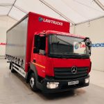 Mercedes Atego 816 Day Cab Curtainsider - thumbnail