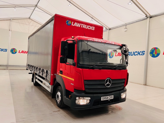 Mercedes Atego 816 Day Cab Curtainsider