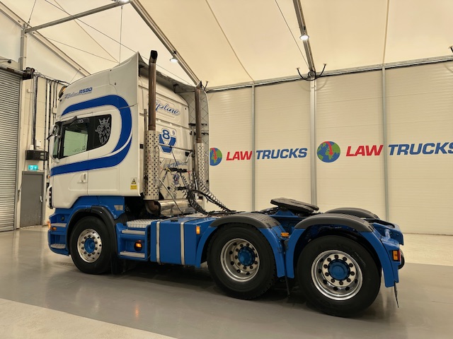 Scania R580 6×2 10 Tyre Rear Lift Tractor Unit PTO