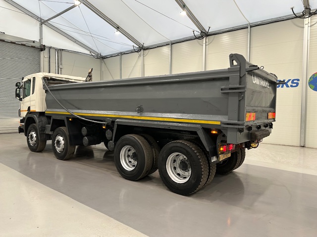 Scania P400 8×4 Rest Cab Steel Tipper