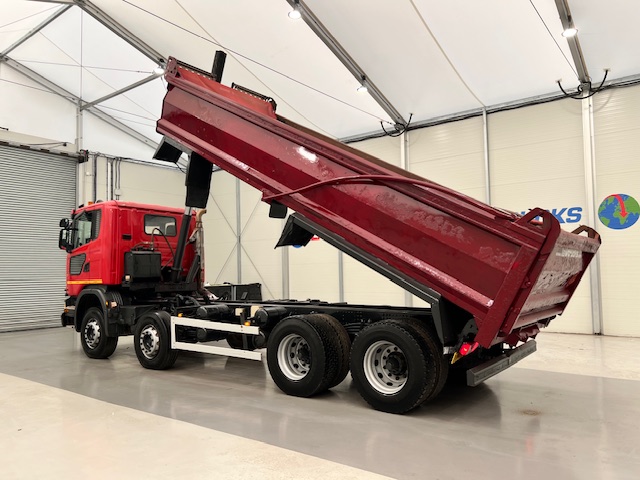 Scania G410 8×4 Rest Cab Steel Tipper