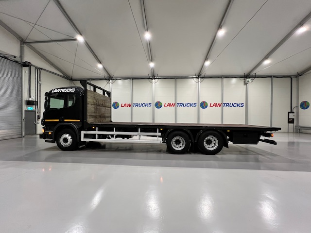 Scania P94 300 6×2 10 Tyre Rear Lift Flatbed