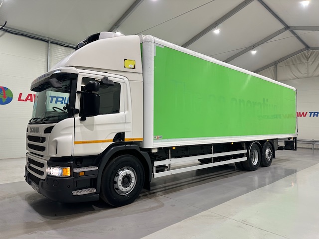 Scania P280 6×2 Rear Lift Day Cab Fridge Box
