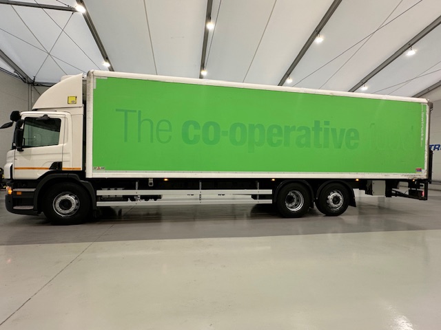 Scania P280 6×2 Rear Lift Day Cab Fridge Box Manual