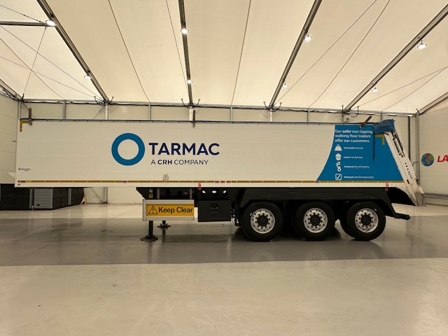 Titan Thinwall Walking Floor Aggregate Trailer