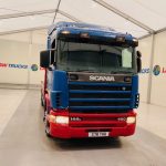 Scania 144 460 10 Tyre Sleeper Cab Flatbed - thumbnail