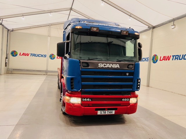 Scania 144 460 10 Tyre Sleeper Cab Flatbed