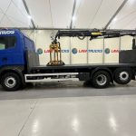 Scania R420 6×2 Rear Lift Brick Grab Drawbar - thumbnail
