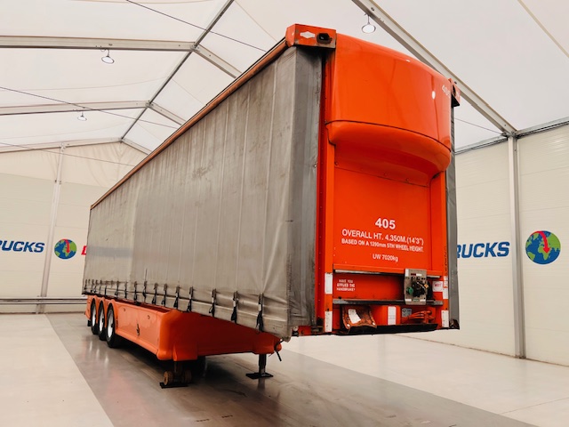 Don Bur Tri Axle 4.2m Curtainsider Trailer