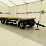 Fruehauf  Tri Axle Flatbed Drawbar Trailer - thumbnail