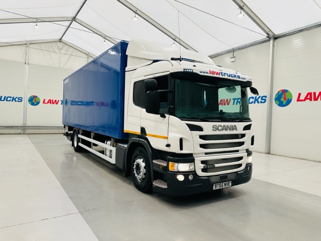 Scania P250 4×2 Sleeper Cab Box Van Manual