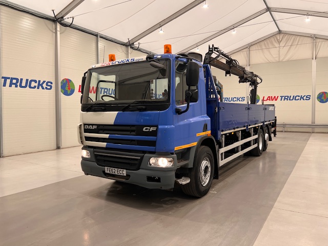 DAF CF75 310 Day Cab Dropside Brick Grab