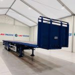 SDC Tri Axle PSK Extendable Flatbed Trailer - thumbnail