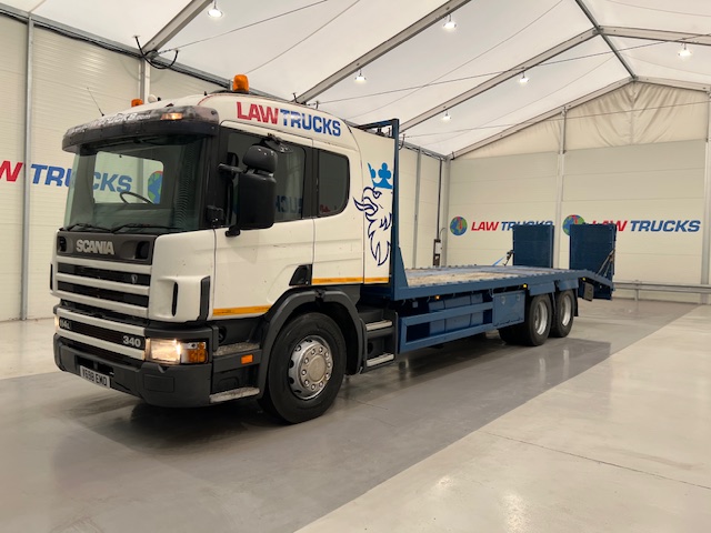 Scania 114 340 6×2 Sleeper Cab Beavertail