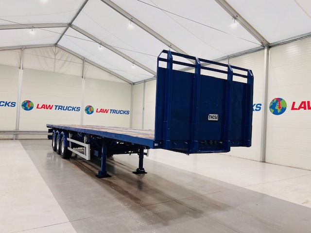 SDC Tri Axle PSK Extendable Flatbed Trailer