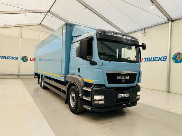 MAN TGS 26.360 6×2 Sleeper Cab Box Van