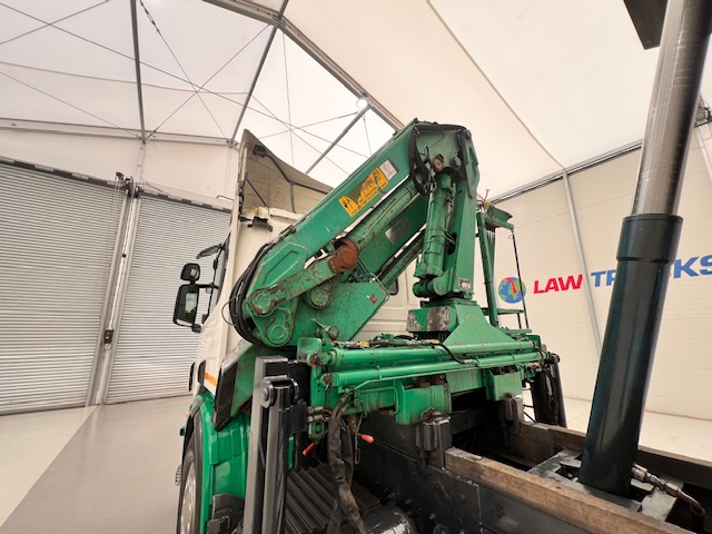 Scania P270 10 Tyre Day Cab Bulk Tipper with Crane