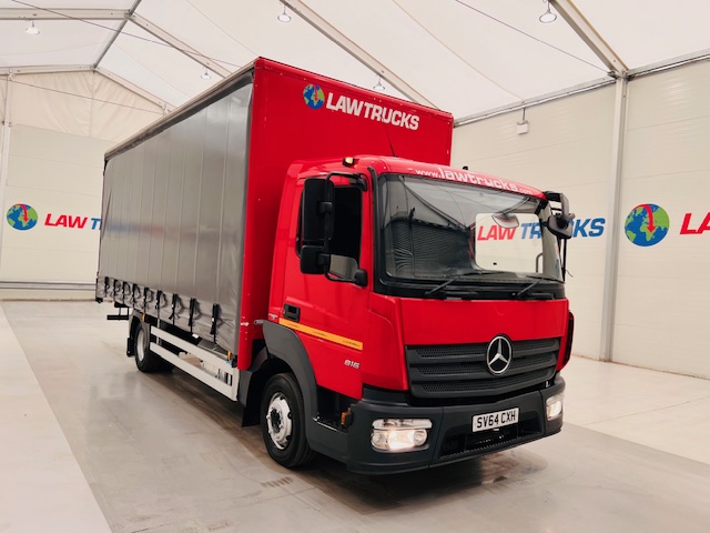 Mercedes Atego 816 Day Cab Curtainsider