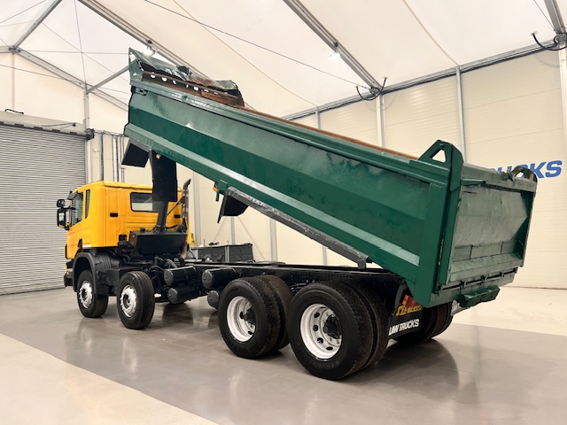 Scania P380 8×4 Day Cab Steel Tipper Manual