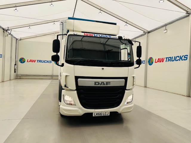 DAF CF 290 6×2 Rear Steer Fridge Box
