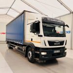 MAN TGM 18.250 Sleeper Cab Curtainsider - thumbnail