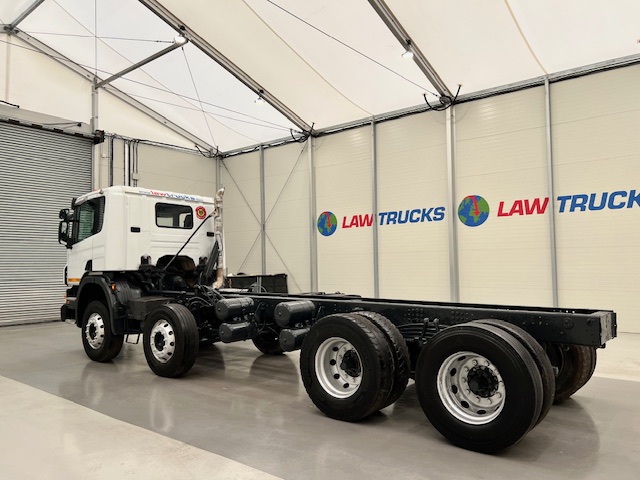 Scania P400 8×4 Day Cab Chassis