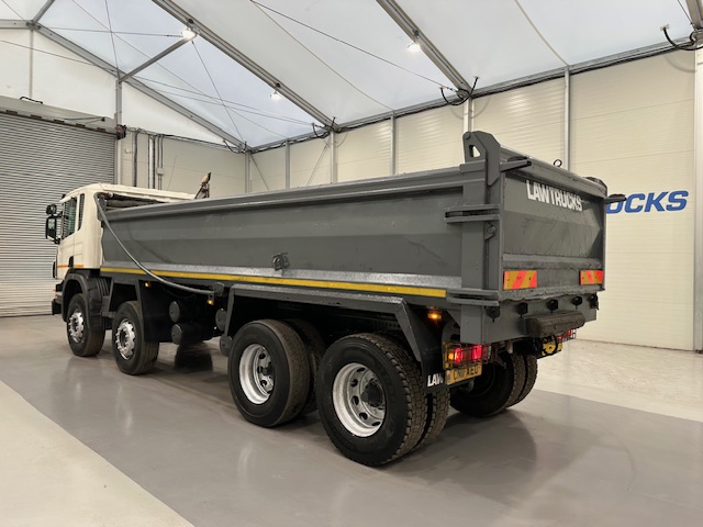 Scania P400 8×4 Rest Cab Steel Tipper