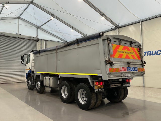 Foden Alpha 380 8×4 Day Cab Steel Tipper