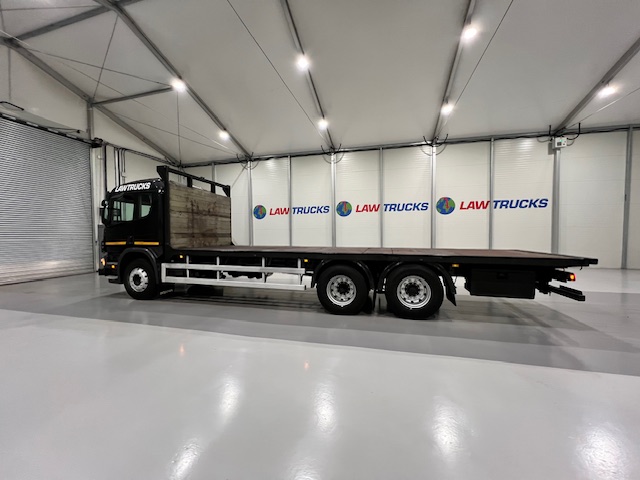 Scania P94 300 6×2 10 Tyre Rear Lift Flatbed