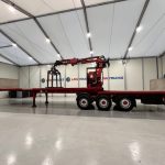 Corus Tri Axle Flatbed Brick Grab Trailer - thumbnail