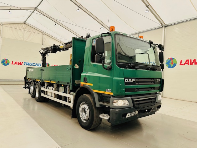 DAF CF75 310 Day Cab Dropside Brick Grab